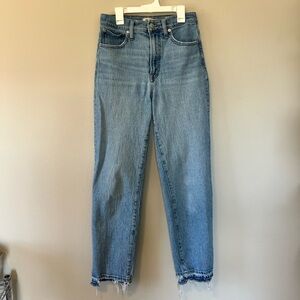 madewell the perfect vintage straight jean